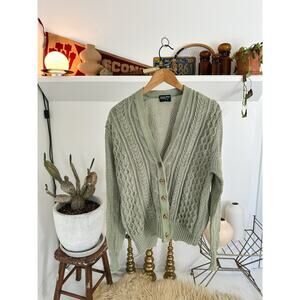 Vintage 90s James River Traders Knit Cardigan Large
